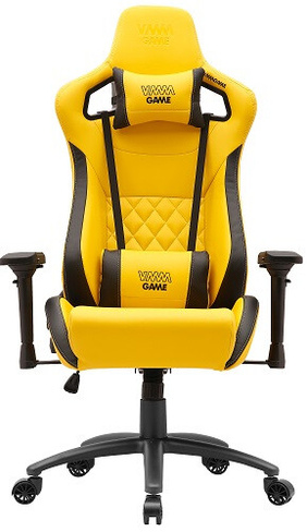 Игровое кресло VMMGAME Maroon Yellow/Black (OT-D06Y)