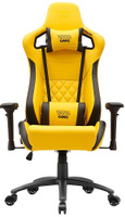 Игровое кресло VMMGAME Maroon Yellow/Black (OT-D06Y)