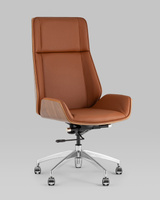 Кресло руководителя TopChairs Crown SN коричневый Компьютерное кресло