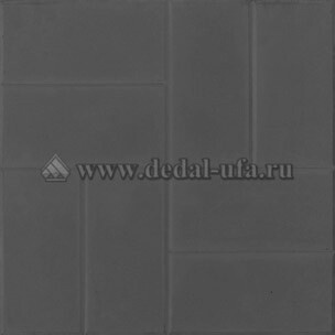 Тротуарная плитка 8 кирпичей серый 400х400х50 мм