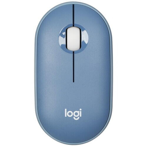 Беспроводная мышь Logitech PebbleM350Blue