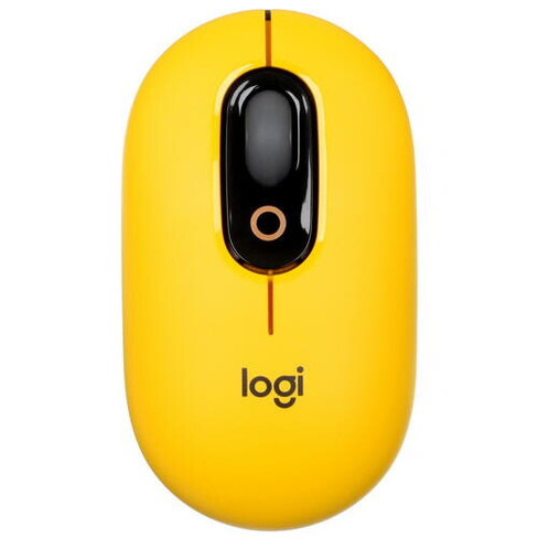 Беспроводная мышь Logitech PopMouseYellow