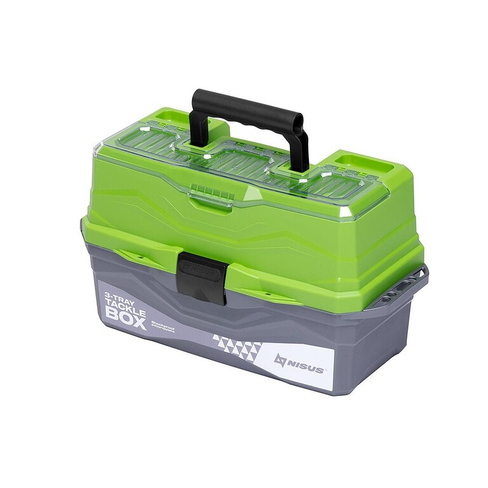 Ящик для снастей Tackle Box трехполочный зеленый (N-TB-3-G) NISUS Nisus