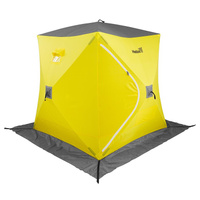 Палатка зимняя Куб 2,1х2,1 желтый/серый (TR-WSC-210YG) ТРОФЕЙ