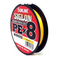 Шнур SIGLON PE×8 150M (Orange) #0.6/10LB Sunline SIGLON PE×8 150M(Orange) #0.6/10LB