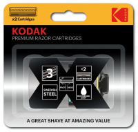 Кассеты сменные для Kodak Prem Razor 3 (2 кассеты) подходит к Mac3 и Mac3 turbo