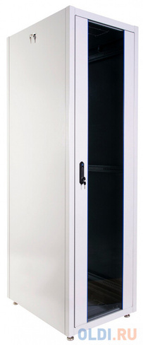 Шкаф коммутационный ЦМО (ШТК-Э-42.6.8-33АА) напольный 42U 600x800мм пер.дв.металл металл 2 бок.пан. 710кг серый 715мм 87