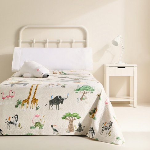 Детское хлопковое одеяло Safari Mini Home - El Corte Inglés El Corte Inglés - Mini Home, разноцветные