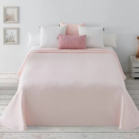 Жаккардовое хлопковое одеяло Manterol, розовый