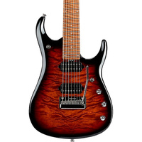 Электрогитара Ernie Ball Music Man JP15 7 7-String Quilted Maple Top Electric Guitar Tiger Eye