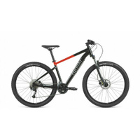 Горный велосипед FORMAT 1413 27.5", 18 скоростей, рост L, черный/красный Format