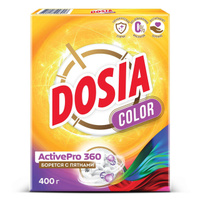 Порошок стиральный DOSIA Color, автомат, 400 г
