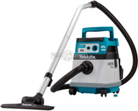 Makita Пылесос аккумуляторный Makita DVC157LZX3 без АКБ и ЗУ (PRC, LXT BL 2х18V, 98 мбар, 15 л., XPT, Bluetooth, 8.0 кг)