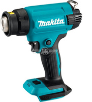 Makita Фен строительный аккумуляторный Makita DHG180ZK без АКБ и ЗУ (PRC, LXT 18V, 200 л/мин, 550°C, кейс, 1.0 кг)