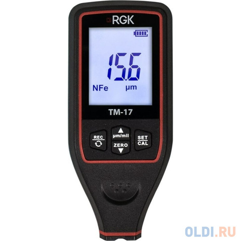 Толщиномер RGK TM-17 0-1700 мкм, влажность: 10-80%