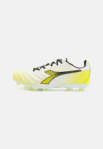 Кроссовки для мини-футбола с шипами Brasil Elite Diadora, цвет white/black/yellow