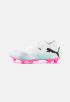 Футбольные бутсы с шипами Future Match Mxsg Puma, цвет white/black/poison pink
