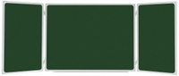 Доска школьная трехэлементная 2x3 2X3 1500x1000/3000 зеленая TRK1510 GTO