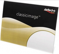 Настольные подставки для рекламы Deflecto Deflecto А3 горизонтальная/односторонняя (в упаковке 6 шт.)
