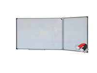 Доска двухэлементная boardSYS BOARDSYS EcoBoard 100х225 см магнитно-маркерная, алюминиевая рама правая