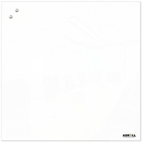 Доска стеклянная магнитно-маркерная ASKELL Askell Lux 100x100 см белая S100100-010