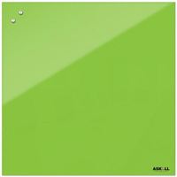 Доска стеклянная магнитно-маркерная ASKELL Askell Lux 100x100 см лайм S100100-063