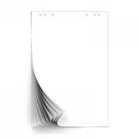Бумага для флипчарта Attache Attache 67.5 х 98 см, 10 листов, белый