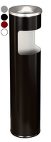 Урна металлическая уличная Титан Мета К150H бордо, с пепельницей, Титан арт. Т15504