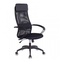 Кресло руководителя Easy Chair Easy Chair 655 TTW обивка: текстиль, цвет: черный