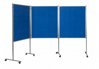 Напольный демонстрационный стенд boardSYS СДТ-3 (180х310) неразборный (текстильная секция 180х310)