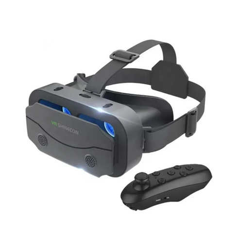 Виртуальные очки VR Shinecon SC-G13 с пультом ДУ/ 3D устройство для просмотра фильмов и игр на телефоне ТОРГОВАЯ ФЕДЕРАЦ