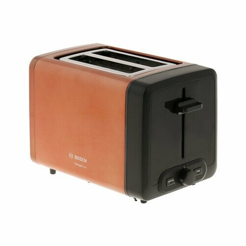 Тостер Bosch TAT4P429, 970 Вт, 6 режимов прожарки, 2 тоста, коричнево-чёрный BOSCH