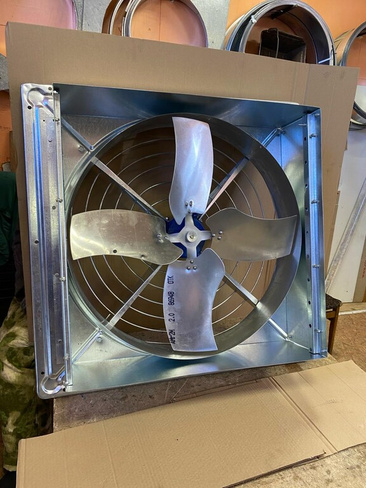 Вентилятор осевой ВО-Ф-7,1 производительность 12000 кубм/час