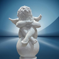 Скульптура Ангел на шаре 59 см