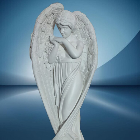 Скульптура Ангел Хранитель 100 см литье