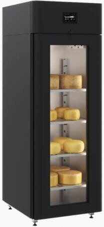 Шкаф холодильный Polair CS107 Cheese Black