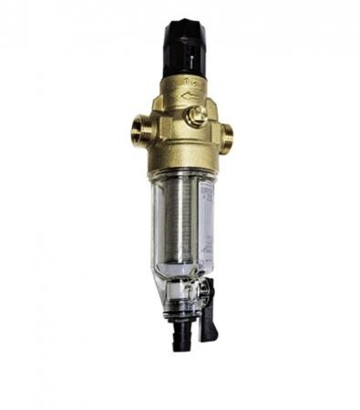 Предфильтр BWT Protector Mini для холодной воды прямая промывка с редуктором давления 1/2 НР (ш) х 1/2 НР (ш)