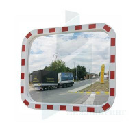 Зеркало уличное прямоугольное с окантовкой 600х800мм