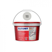Затирка цементная эластичная Plitonit Colorit Premium светло-серая 2 кг