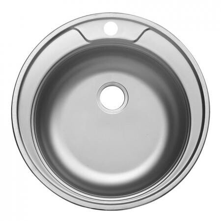 Мойка для кухни UKINOX Nord D500х140 мм врезная круглая сталь