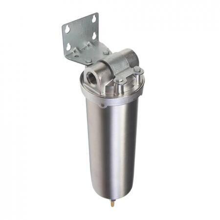 Корпус фильтра Гидротек для горячей воды нержавеющая сталь 10SL 1/2 ВР (г) x 1/2 ВР (г)
