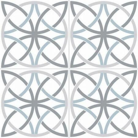 Плитка Dual Gres Chic Bosham White 45x45