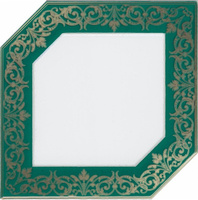 Плитка Kerama Marazzi Клемансо Декор Зеленый 15х15