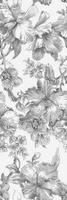 Плитка Kerama Marazzi Монфорте Декор Цветы Матовый 40х120