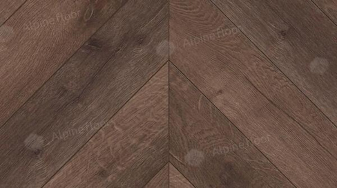 Кварцвинил елочка ECO 20-9 Дуб Антарес Chevron Alpine Floor