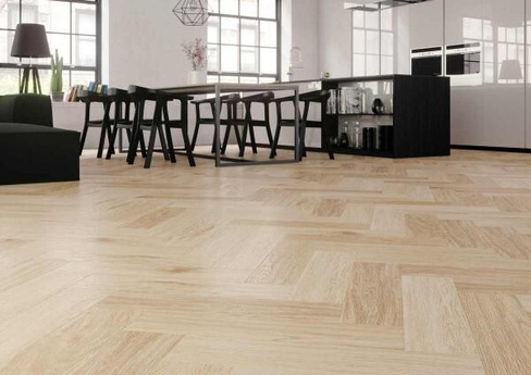 Кварцвиниловая SPC плитка Arbiton Amaron Herringbone CA158 Harlow Oak