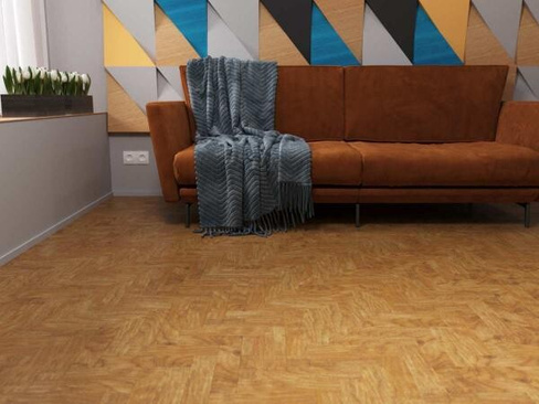 Кварцвиниловая плитка LVT Fine Floor Craft (Small Plank) Пекан Барроу FF-067