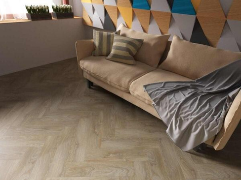 Кварцвиниловая плитка LVT Fine Floor Craft (Short Plank) Дуб Лацио FF-073