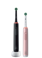 Электрическая зубная щетка Oral-B Pro 3 3900N Black/Pink with 2 hand piece (D505.523.3H)