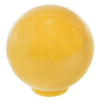 Ручка кнопка plastic 008, пластиковая, желтая TUNDRA